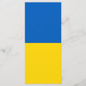 Oekraïense vlag menu (Voorkant)