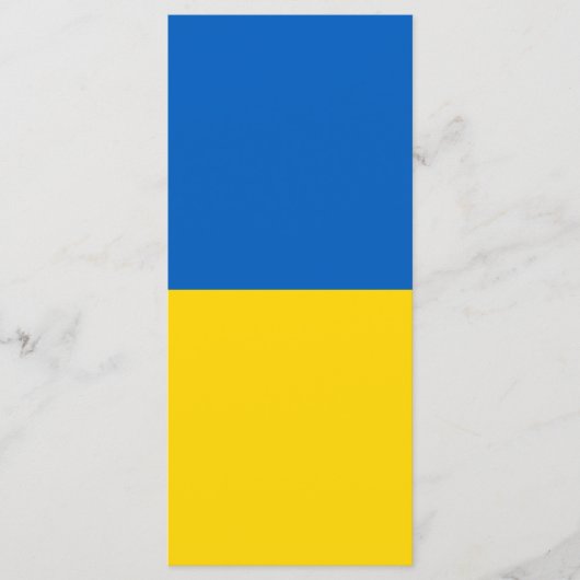 Oekraïense vlag menu (Voorkant)