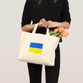 Oekraïense vlag mini tote bag (Voorkant (product))