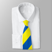 Oekraïense vlag - moderne kleuren stropdas (Gebonden)