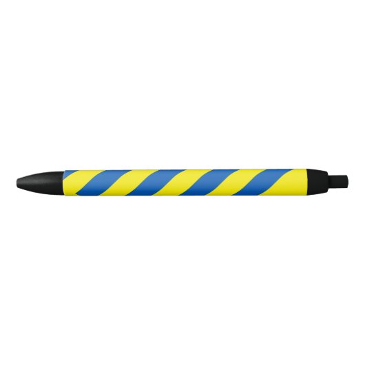 Oekraïense vlag - moderne kleuren zwarte inkt pen (Voorkant)