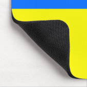 Oekraïense vlag muismat (Hoek)