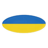 Oekraïense vlag naambadge (Voorkant)