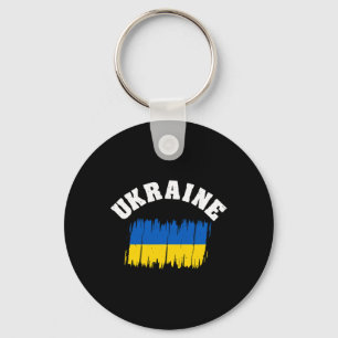 Oekraïense Vlag Nationale Vlag Kiev Oekraïens Kyiv Sleutelhanger