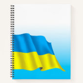 Oekraïense vlag notitieboek (Voorkant)