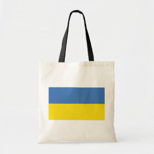 Oekraïense vlag, Oekraïens Слава Україні Slava Ukr Tote Bag