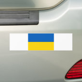 Oekraïense vlag - Oekraïens patriottisch Bumpersticker (Op auto)