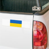 Oekraïense vlag - Oekraïens patriottisch Bumpersticker (Op Truck)