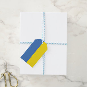 Oekraïense vlag, Oekraïens Slava Ukraini Слава Укр Cadeaulabel