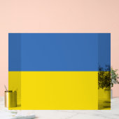 Oekraïense vlag, Oekraïense Slava Oekraïense Слава Acryl Bord (Huwelijk)