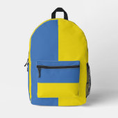 Oekraïense vlag, Oekraïense Slava Oekraïense Слава Bedrukte Rugzak (Voorkant)