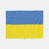 Oekraïense vlag, Oekraïense Slava Oekraïense Слава Fleece Deken (Voorkant (Horizontaal))