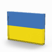 Oekraïense vlag, Oekraïense Slava Oekraïense Слава Fotoblokken (Rechts)