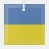 Oekraïense vlag, Oekraïense Slava Oekraïense Слава Glas Ornament (Voorkant)