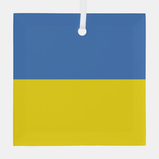 Oekraïense vlag, Oekraïense Slava Oekraïense Слава Glas Ornament (Achterkant)