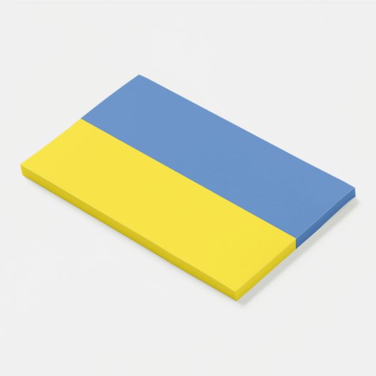 Oekraïense vlag, Oekraïense Slava Oekraïense Слава Post-it® Notes (Schuin)