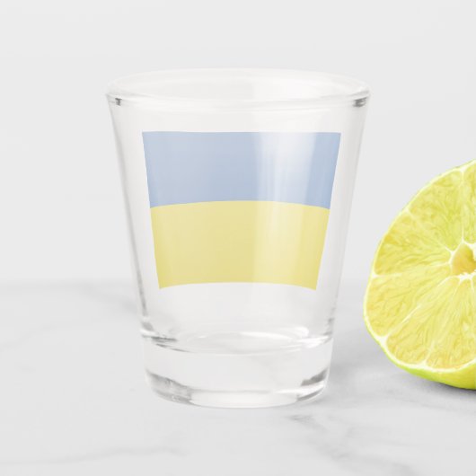 Oekraïense vlag, Oekraïense Slava Oekraïense Слава Shot Glas (Achterkant)