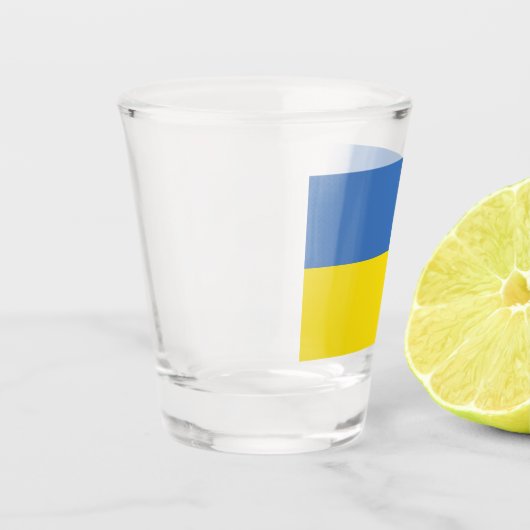 Oekraïense vlag, Oekraïense Slava Oekraïense Слава Shot Glas (Links)