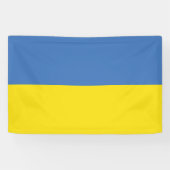 Oekraïense vlag, Oekraïense Slava Oekraïense Слава Spandoek (Horizontaal)