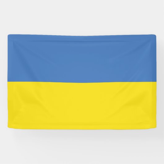 Oekraïense vlag, Oekraïense Slava Oekraïense Слава Spandoek (Horizontaal)