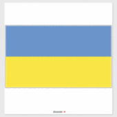 Oekraïense vlag, Oekraïense Slava Oekraïense Слава Sticker (Vel)
