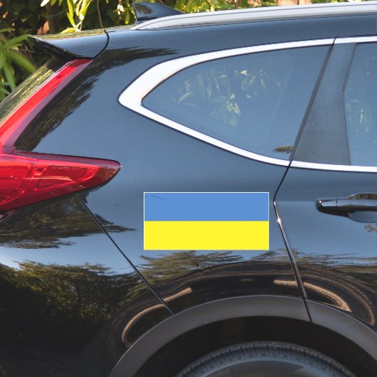 Oekraïense vlag, Oekraïense Slava Oekraïense Слава Sticker (Auto Zijkant)