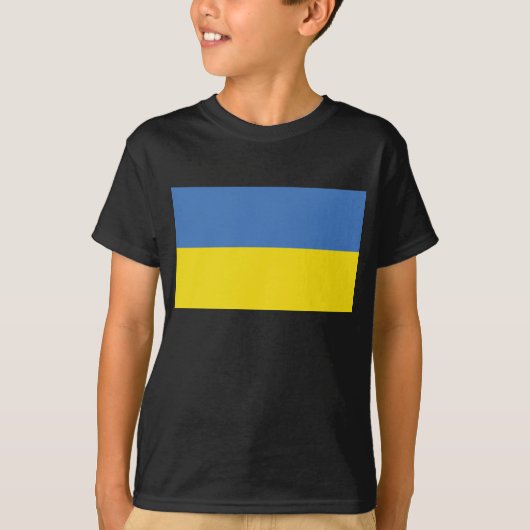 Oekraïense vlag, Oekraïense Slava Oekraïense Слава T-shirt (Voorkant)