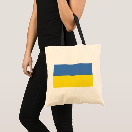 Oekraïense vlag, Oekraïense Slava Oekraïense Слава Tote Bag (Voorkant (product))