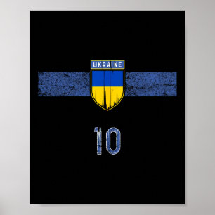 Oekraïense Vlag Oekraïense Trots Liefhebbers 3  Poster