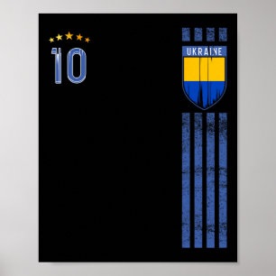 Oekraïense Vlag Oekraïense Trots Liefhebbers 7 Poster