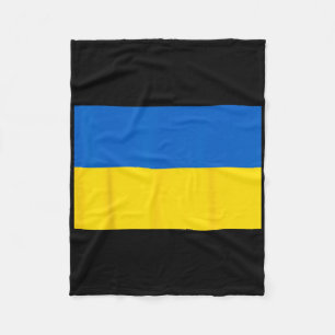 Oekraïense Vlag Oekraïense Trots Patriottische Vla Fleece Deken