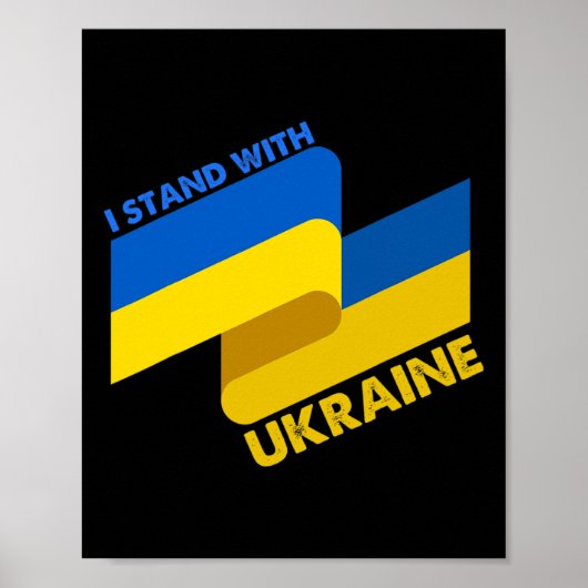 Oekraïense Vlag Oekraïne 6 Poster (Voorkant)