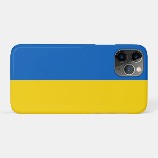 Oekraïense vlag (Oekraïne) Case-Mate iPhone Case (Achterkant (horizontaal))