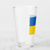 Oekraïense vlag (Oekraïne) Glas (Rechts)