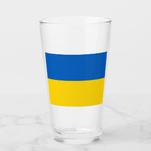Oekraïense vlag (Oekraïne) Glas