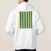Oekraïense vlag (Oekraïne) Hoodie (Achterkant)