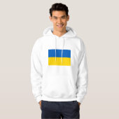 Oekraïense vlag (Oekraïne) Hoodie (Voorkant volledig)
