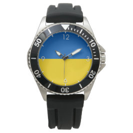 Oekraïense vlag (Oekraïne) Horloge