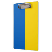 Oekraïense vlag (Oekraïne) Klembord (Links)