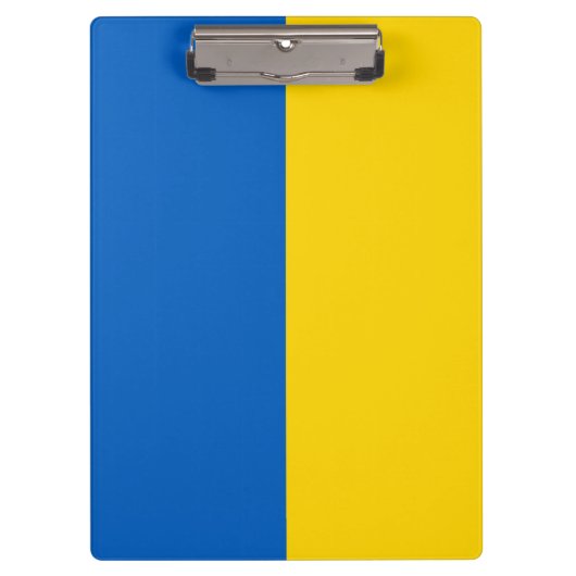 Oekraïense vlag (Oekraïne) Klembord (Voorkant)