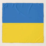 Oekraïense vlag (Oekraïne) Scarf Sjaal<br><div class="desc">Dit ontwerp is voorzien van de nationale vlag van Oekraïne, een land in Oost-Europa. Oekraïne grenst Rusland aan het oosten en noordoosten, Wit-Rusland aan het noorden, Polen, Slowakije en Hongarije aan het westen, en Roemenië, Moldavië en het Zwarte Zee aan het zuiden. Oekraïne is na Rusland het op een na...</div>