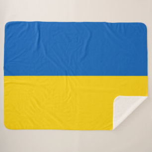 Oekraïense vlag (Oekraïne) Sherpa Deken