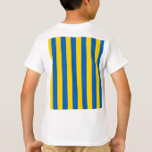 Oekraïense vlag (Oekraïne) T-shirt (Achterkant)