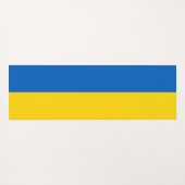 Oekraïense vlag (Oekraïne) Yogamat (Achterkant (horizontaal))