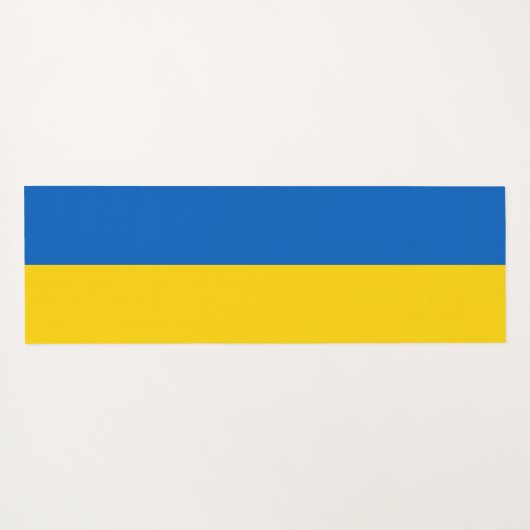 Oekraïense vlag (Oekraïne) Yogamat (Achterkant (horizontaal))