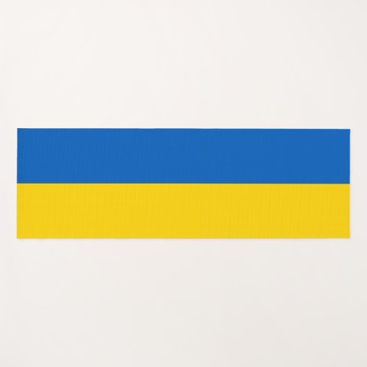 Oekraïense vlag (Oekraïne) Yogamat (Voorkant (horizontaal))