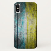 Oekraïense vlag op hout Case-Mate iPhone case (Achterkant)