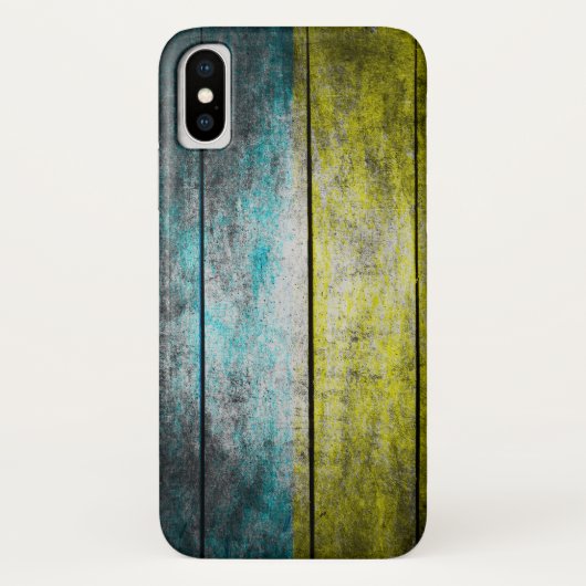 Oekraïense vlag op hout Case-Mate iPhone case (Achterkant)