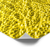 Oekraïense vlag op leer poster (Hoek)