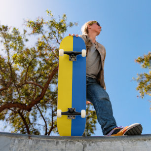 Oekraïense vlag persoonlijk skateboard